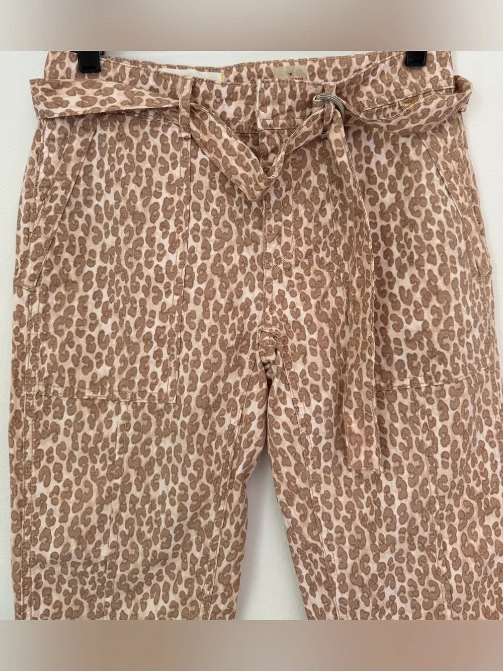 Anthropologie The Wanderer Utility Leopard Print Pants - Picture 7 of 12